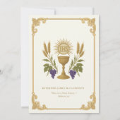 Einladung katholischer Priester zum Jubiläum (Rückseite)