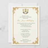 Einladung katholischer Priester zum Jubiläum (Vorderseite)