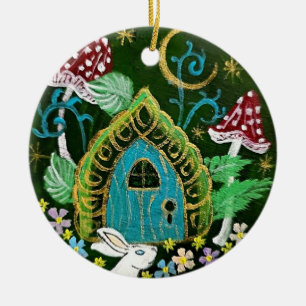 Einladung Keramik Rundschmuck Ornament