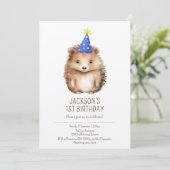 Einladung Kindergeburtstag, einfacher niedlicher I (Stehend Vorderseite)