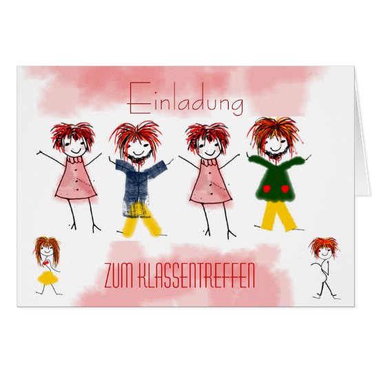 Einladung Klassentreffen