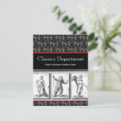 Einladung, Klassik, Mythologie, Römisches Reich Einladung (Stehend Vorderseite)
