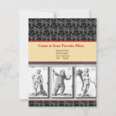 Einladung, Klassik, Mythologie, Römisches Reich Einladung (Rückseite)