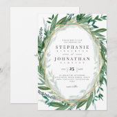 EINLADUNG - KLASSISCHES Vintag (Vorne/Hinten)