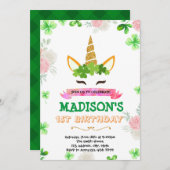 Einladung Kleeblatt (Vorne/Hinten)