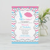 Einladung/Krawatte/Tutus-Einladung Einladung (Stehend Vorderseite)