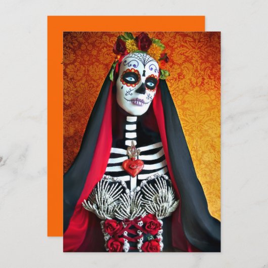 Einladung La Muerte (Vorne/Hinten)
