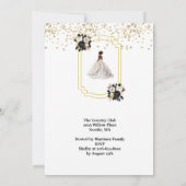 Einladung La Quinceanera (Rückseite)