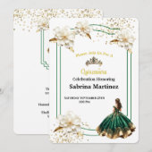 Einladung La Quinceanera (Vorne/Hinten)