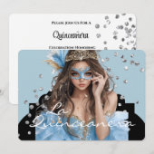 Einladung La Quinceanera (Vorne/Hinten)