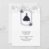 Einladung La Quinceanera (Rückseite)