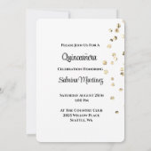 Einladung La Quinceanera (Rückseite)