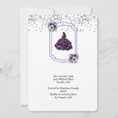 Einladung La Quinceanera (Rückseite)