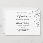 Einladung La Quinceanera (Rückseite)