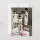 Einladung "Ladies Night" (Vorderseite)