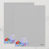 Einladung { Ladybug } (Vorne/Hinten)