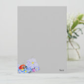 Einladung { Ladybug } (Stehend Vorderseite)