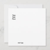 Einladung Lasse Party Geburtstagskameraden (Rückseite)