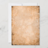 Einladung lassend, bearbeitbarer Erntedank (Rückseite)