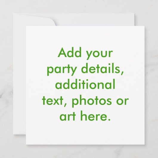 Einladung - Lemon Drop Martini (Rückseite)