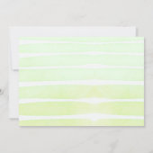 Einladung Luau zum Geburtstag mit Foto (Rückseite)