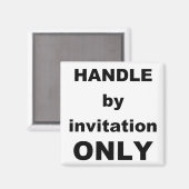 Einladung Magnet (Vorderseite/Rückseite)