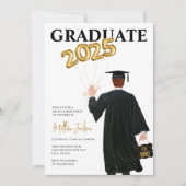 Einladung männlicher Absolventen 2025 (Vorderseite)