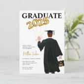 Einladung männlicher Absolventen 2025 (Stehend Vorderseite)