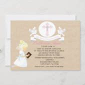 Einladung meines ersten heiligen Kommunion Girl Ni (Vorderseite)