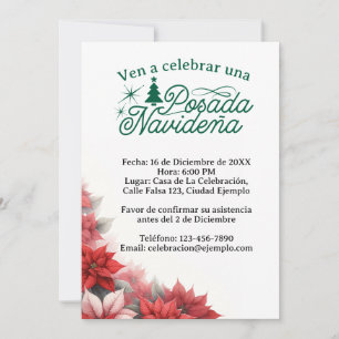Einladung Mexikanische Weihnachtsparty Posada