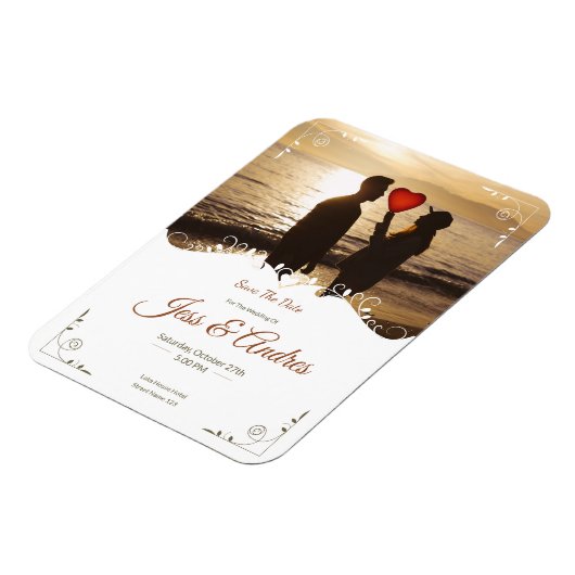 EINLADUNG MIT BILDERN MAGNET (Linke Seite)