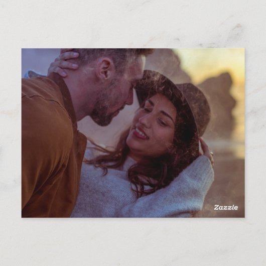 EINLADUNG MIT BILDERN POSTKARTE (Rückseite)