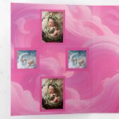 Einladung mit doppelter Schreibschrift (Innen Erste Seite)