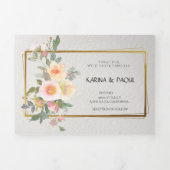 Einladung mit doppelter Schreibschrift (Cover)