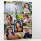 Einladung mit doppelter Schreibschrift (Innen Erste Seite)