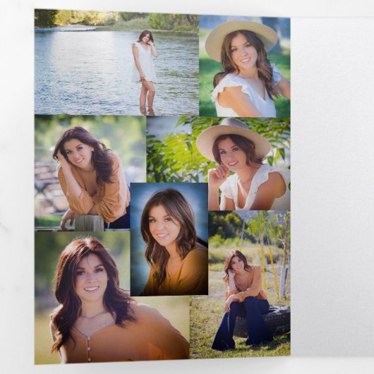 Einladung mit doppelter Schreibschrift (Innen Erste Seite)