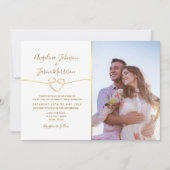 Einladung mit Foto (Vorderseite)