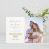 Einladung mit Foto (Stehend Vorderseite)