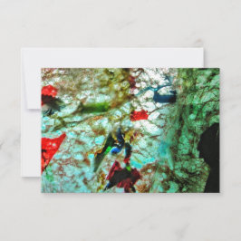 Einladung mit glatter blauer Textur, abstrakt ruhi