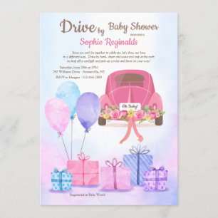 Einladung mit Kinderdusche