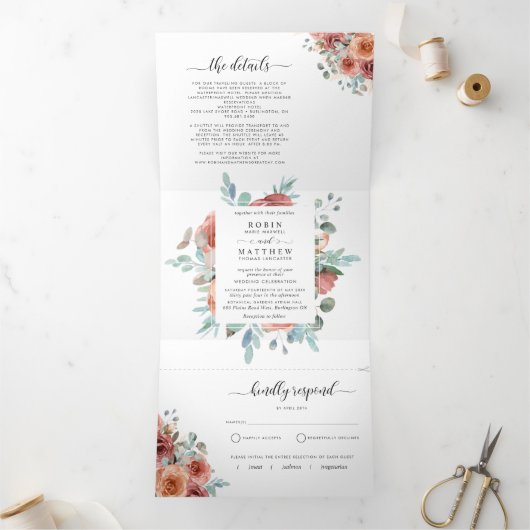 Einladung mit UAWG "Ethereal" (Innenseite)