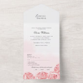 Einladung Moderne Brautdusche. (Innen)