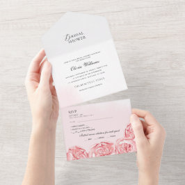 Einladung Moderne Brautdusche.