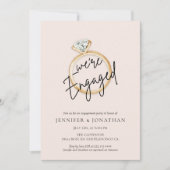 Einladung moderner Paare (Vorderseite)