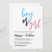 Einladung moderner Skriptgeschlechter (Vorne/Hinten)