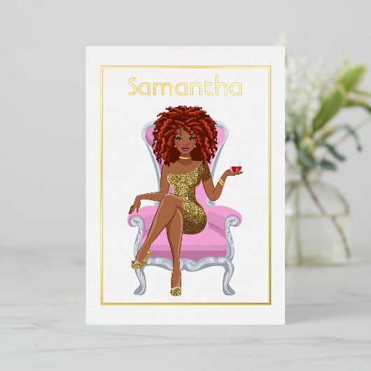 Einladung nach der Geburtstagsparty (Stehend vorne)