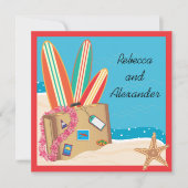 Einladung nach Hochzeit (Vorderseite)