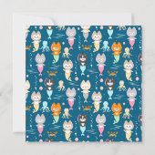 Einladung Nautic Thema Geburtstag. (Rückseite)