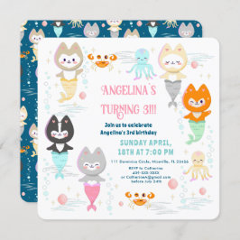 Einladung Nautic Thema Geburtstag.