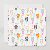 Einladung Nautic Thema Geburtstag. (Rückseite)